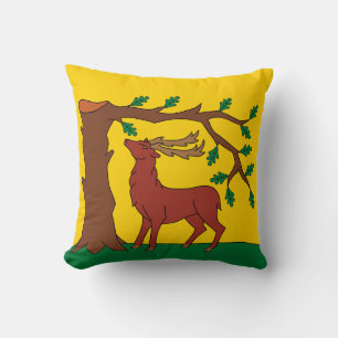 Coussin Drapeau du comté historique de Berkshire Throw Pil