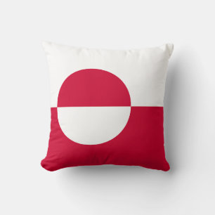 Coussin Drapeau du Groenland