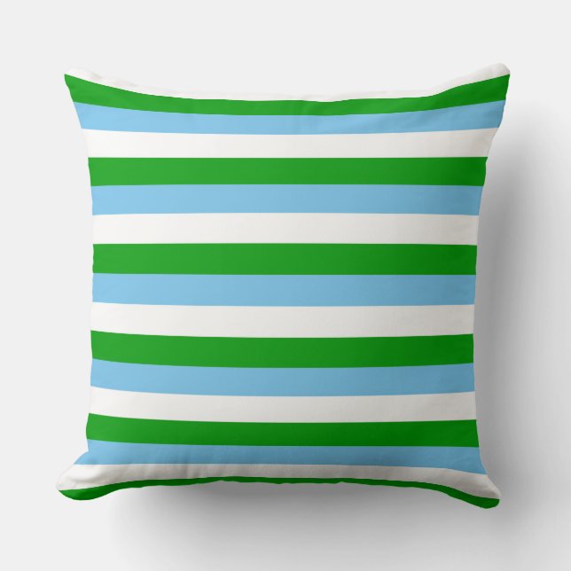 Coussin Drapeau du Guatemala rayures symbole pays lignes v (Recto)