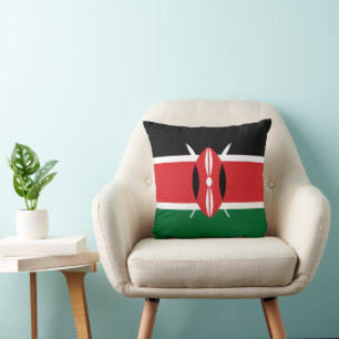 Coussin Drapeau du Kenya
