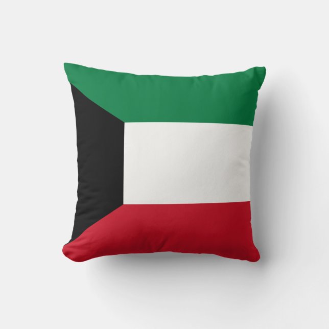 Coussin Drapeau du Koweït (Recto)