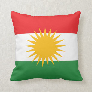 Coussin Drapeau du Kurdistan