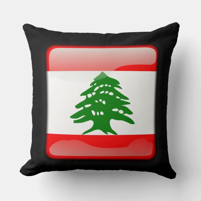 Coussin Drapeau du Liban (Recto)