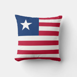 Coussin Drapeau du Liberia
