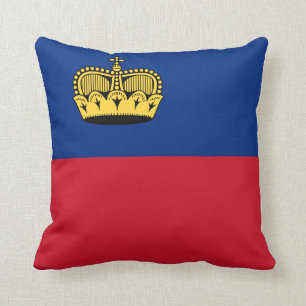 Coussin Drapeau du Liechtenstein