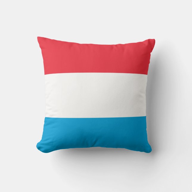 Coussin Drapeau du Luxembourg (Recto)