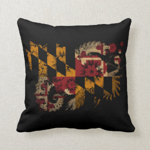 Coussin Drapeau du Maryland
