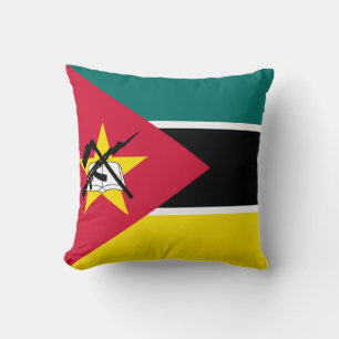 Coussin Drapeau du Mozambique