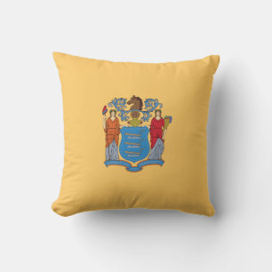 Coussin Drapeau du New Jersey