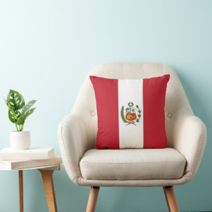 Coussin Drapeau du Pérou
