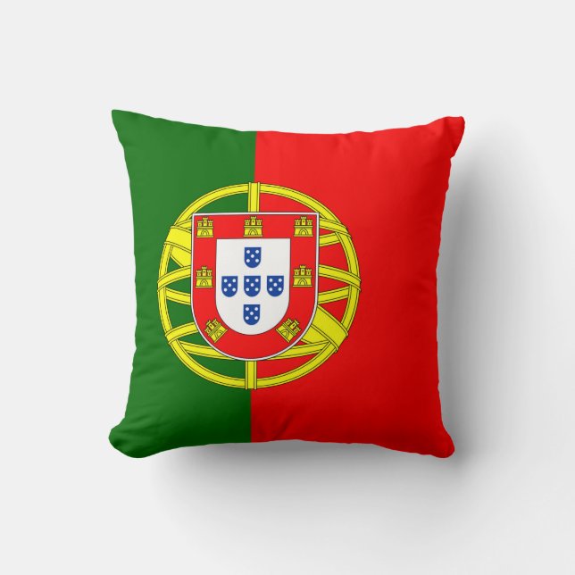 Coussin Drapeau du Portugal (Recto)