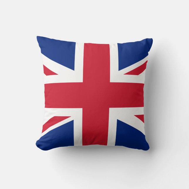 Coussin Drapeau du Royaume-Uni (Recto)