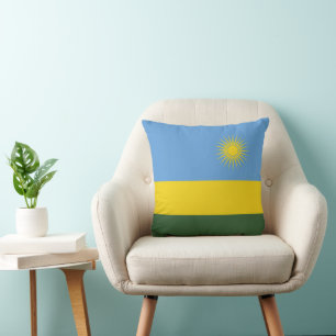 Coussin Drapeau du Rwanda