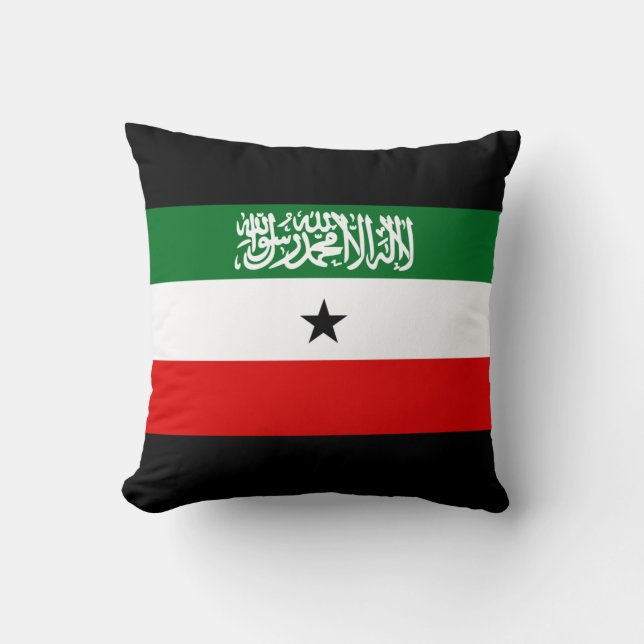 Coussin Drapeau du Somaliland (Recto)