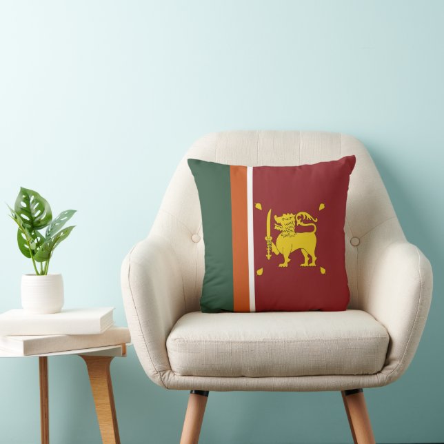 Coussin Drapeau du Sri Lanka (Chaise)