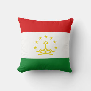 Coussin drapeau du Tadjikistan