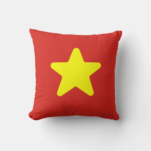 Coussin Drapeau du Vietnam (Recto)