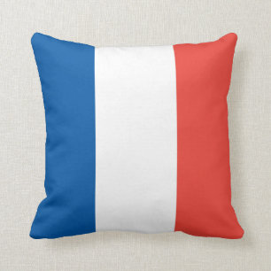 Coussin Drapeau français