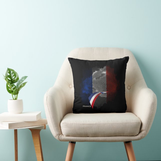 Coussin Drapeau français (Chaise)