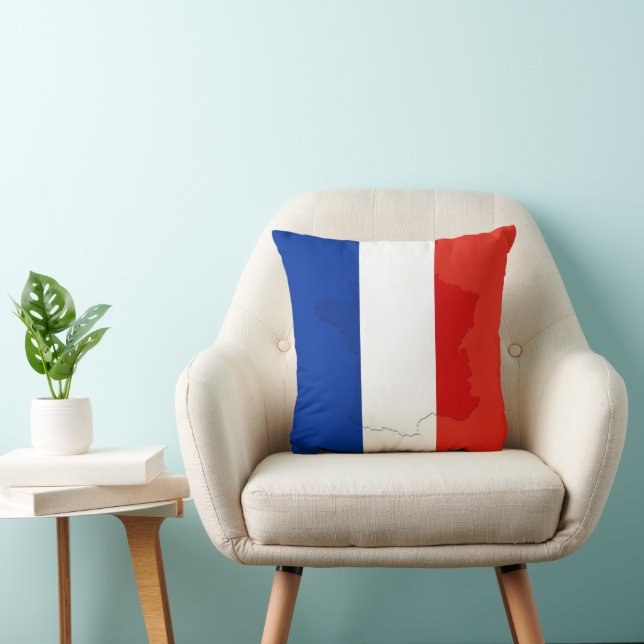 Coussin Drapeau français (Chaise)
