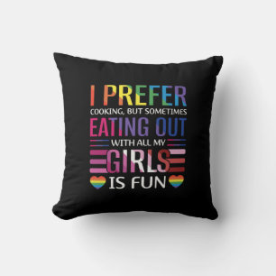 Coussin Drapeau gay de la fierté bisexuelle LGBTQ