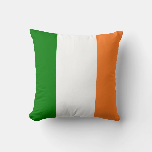 Coussin Drapeau Irlandais Total  (Recto)