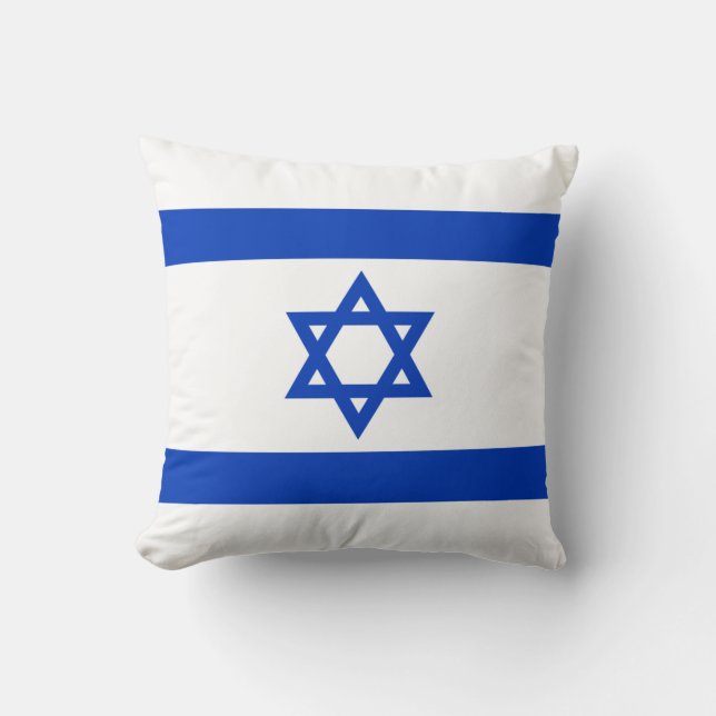 Coussin Drapeau israélien (Israël) (Recto)