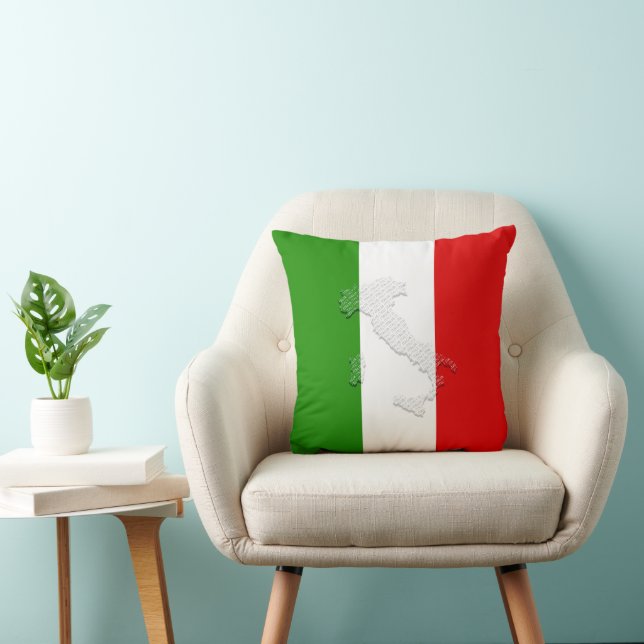 Coussin Drapeau italien (Chaise)