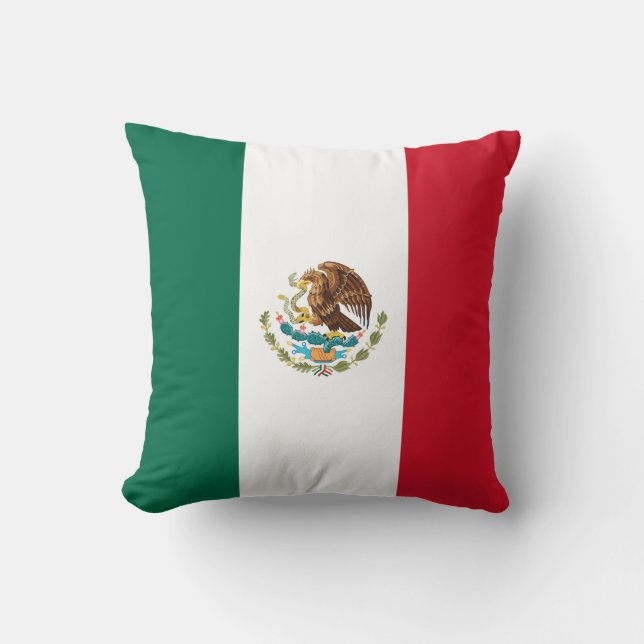 Coussin Drapeau national mexicain (Mexique) (Recto)
