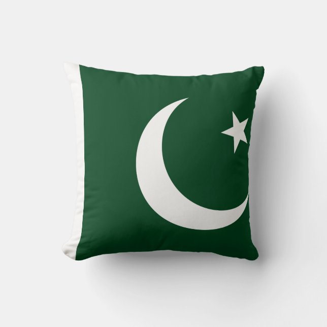 Coussin Drapeau pakistanais (Recto)