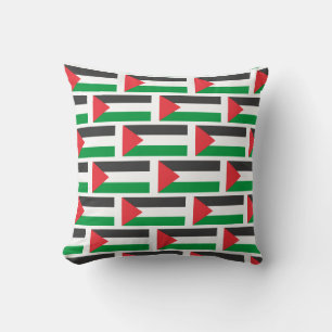 Coussin Drapeau palestinien Libérez la Palestine customisé
