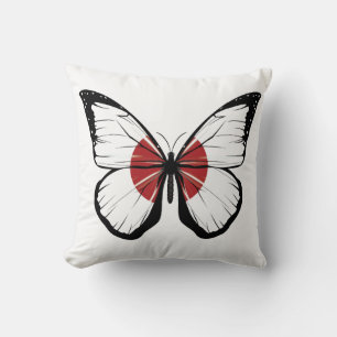 Coussin Drapeau papillon japonais