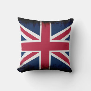 Coussin Drapeau patriotique de la Grande-Bretagne, Union J