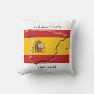 Coussin DRAPEAU Patriotique Personnalisé D'ESPAGNE