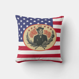 Coussin Drapeau personnalisé du président des États-Unis