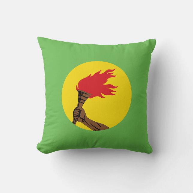 Coussin Drapeau République du Zaïre - République démocrati (Recto)