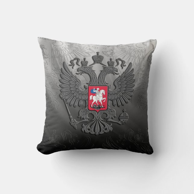 Coussin Drapeau russe de symbole (Recto)