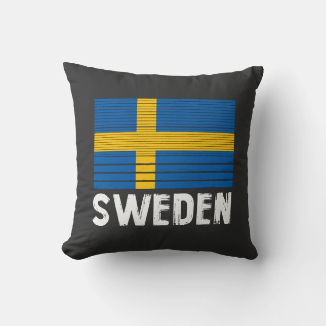 Coussin Drapeau Suède (Recto)