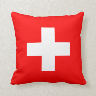 Coussin Drapeau Suisse