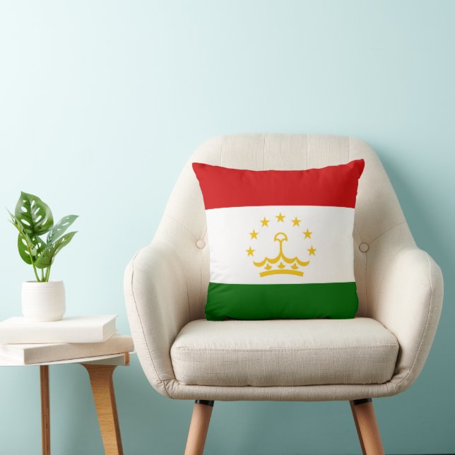 Coussin Drapeau Tadjikistan (Chaise)