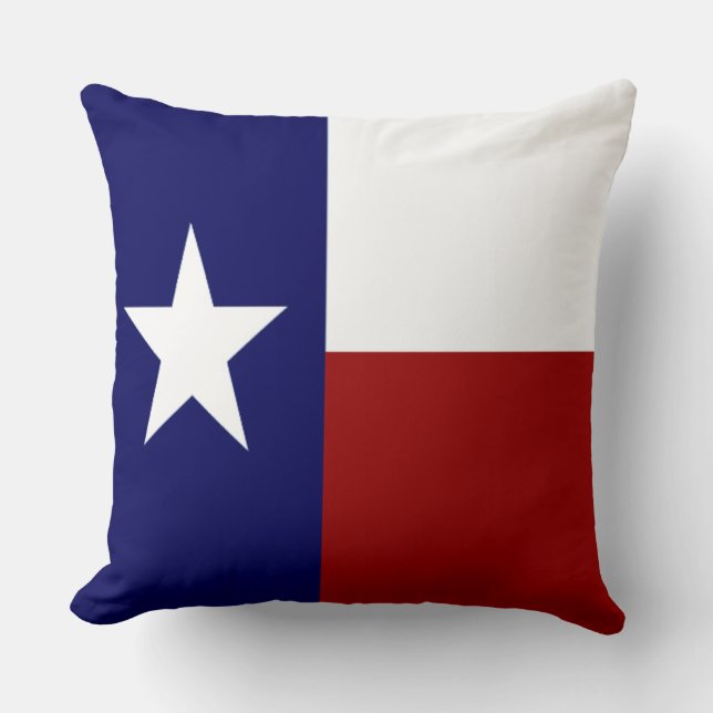 Coussin Drapeau très Cool du Texas patriotique (Recto)