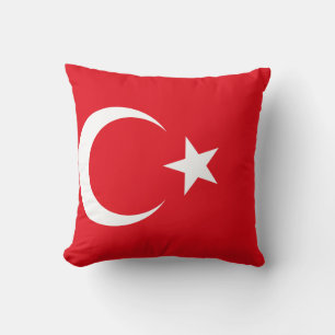 Coussin Drapeau turc