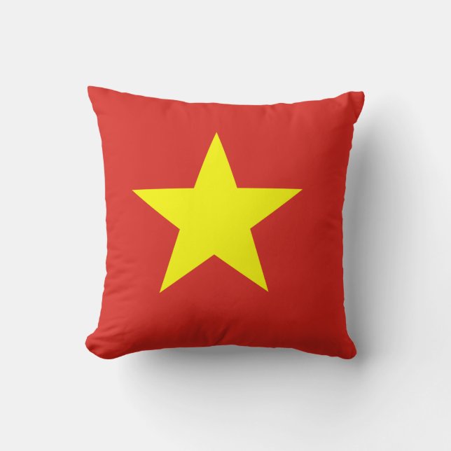 Coussin Drapeau vietnamien (Recto)