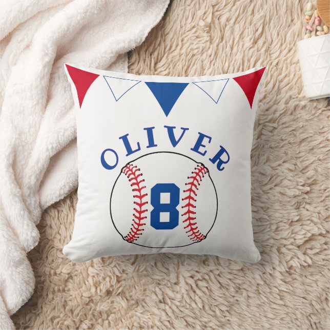 Coussin Drapeaux de baseball Ball Bunting Anniversaire de  (Couverture)