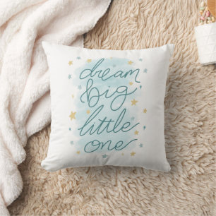 Coussin Dream Big Little One Pastel Stars