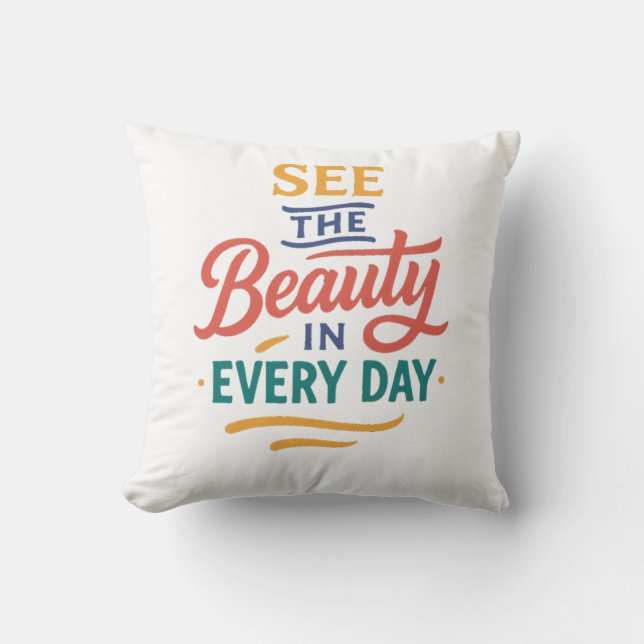 Coussin Dream Bold - L'avenir est à vous (Recto)