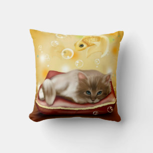 Coussin Dream Kitten Cushion