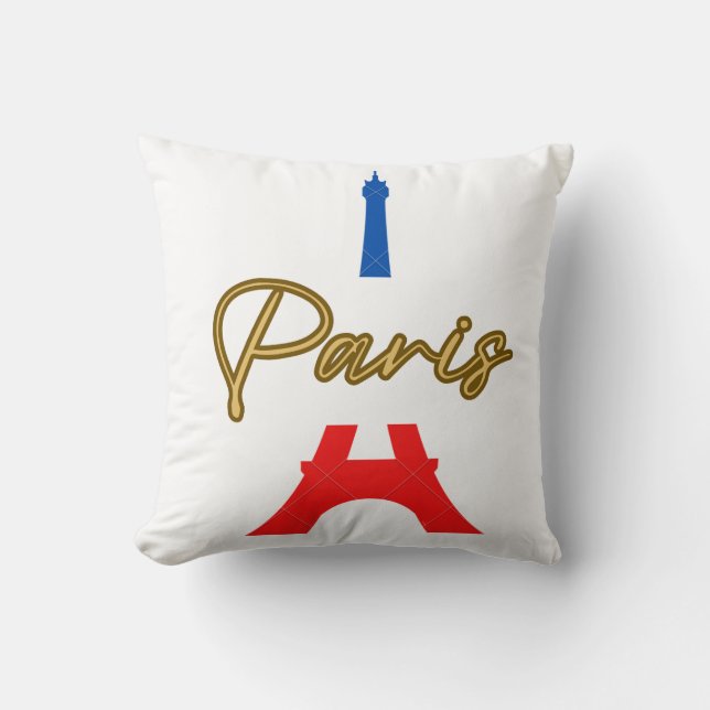 Coussin Dream with Paris (Recto)