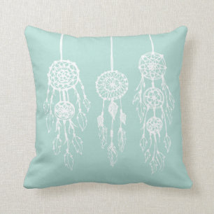 Coussin Dreamcatchers à la menthe