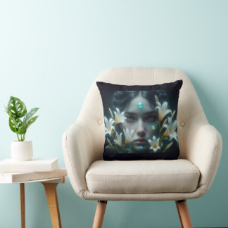 Coussin Dreams enchantée Fairy Calla Lilies